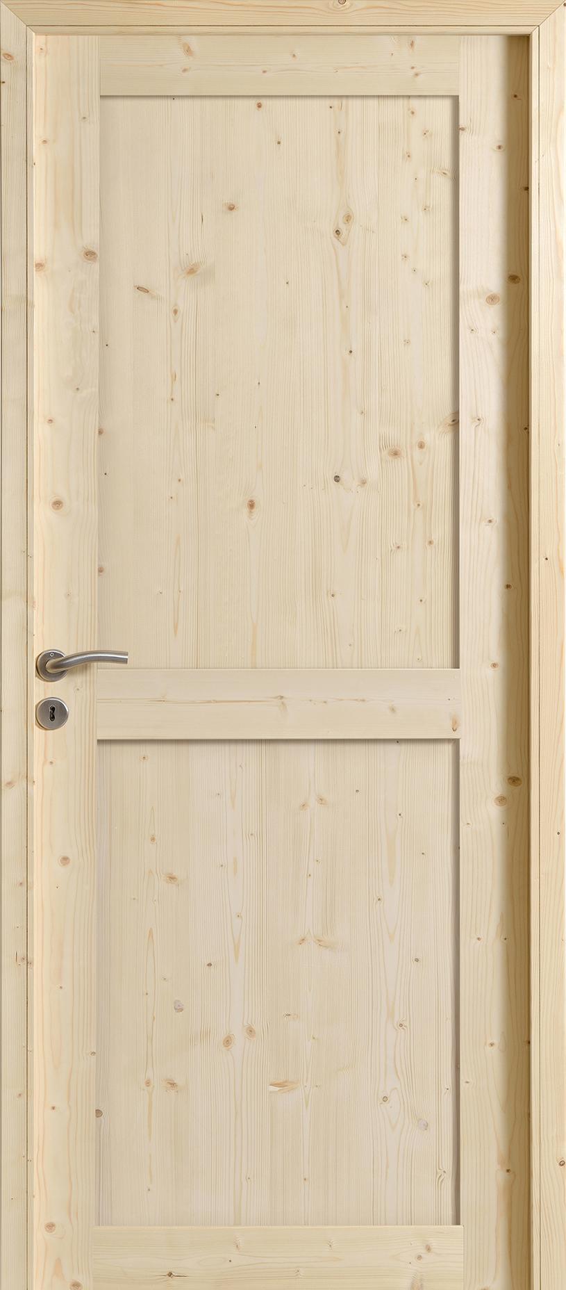 Porte Intérieur Bois - Danube - Épicéa brut