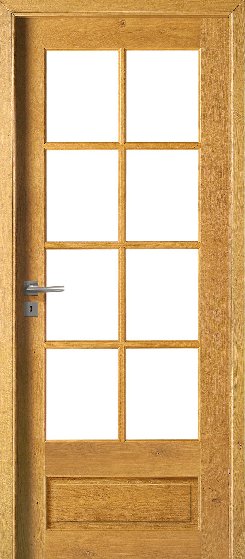 Porte Intérieure Bois Vitrée - Vosges - Chêne clair rustique Porte Intérieure Bois Vitrée - Vosges - Chêne clair rustique