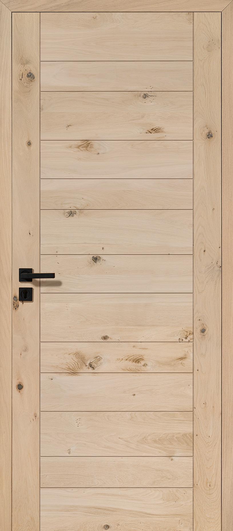 Porte Intérieur Bois - Aravis chêne rustique - ultra mat-brossé
