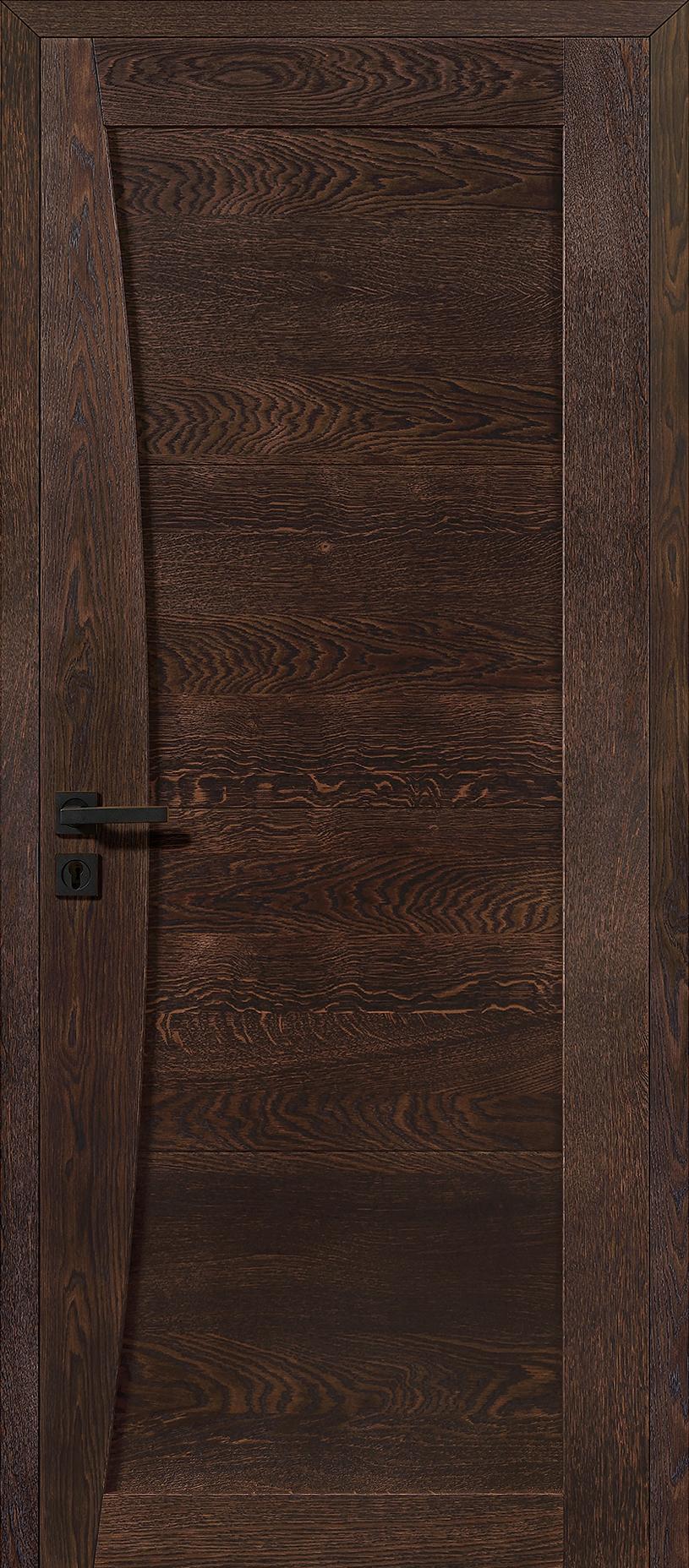 Porte intérieur Roziere - Mistral Design - Brun Mat Brossé