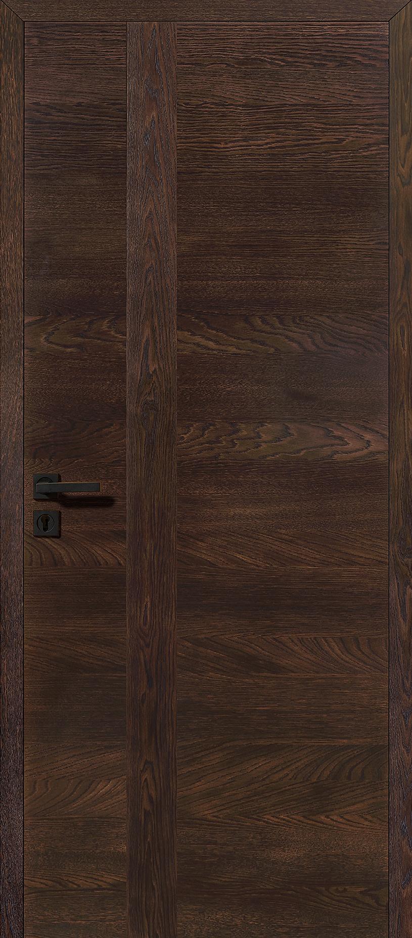 Porte Intérieur Bois - Emia design - Chêne sélectionné brun mat brossé