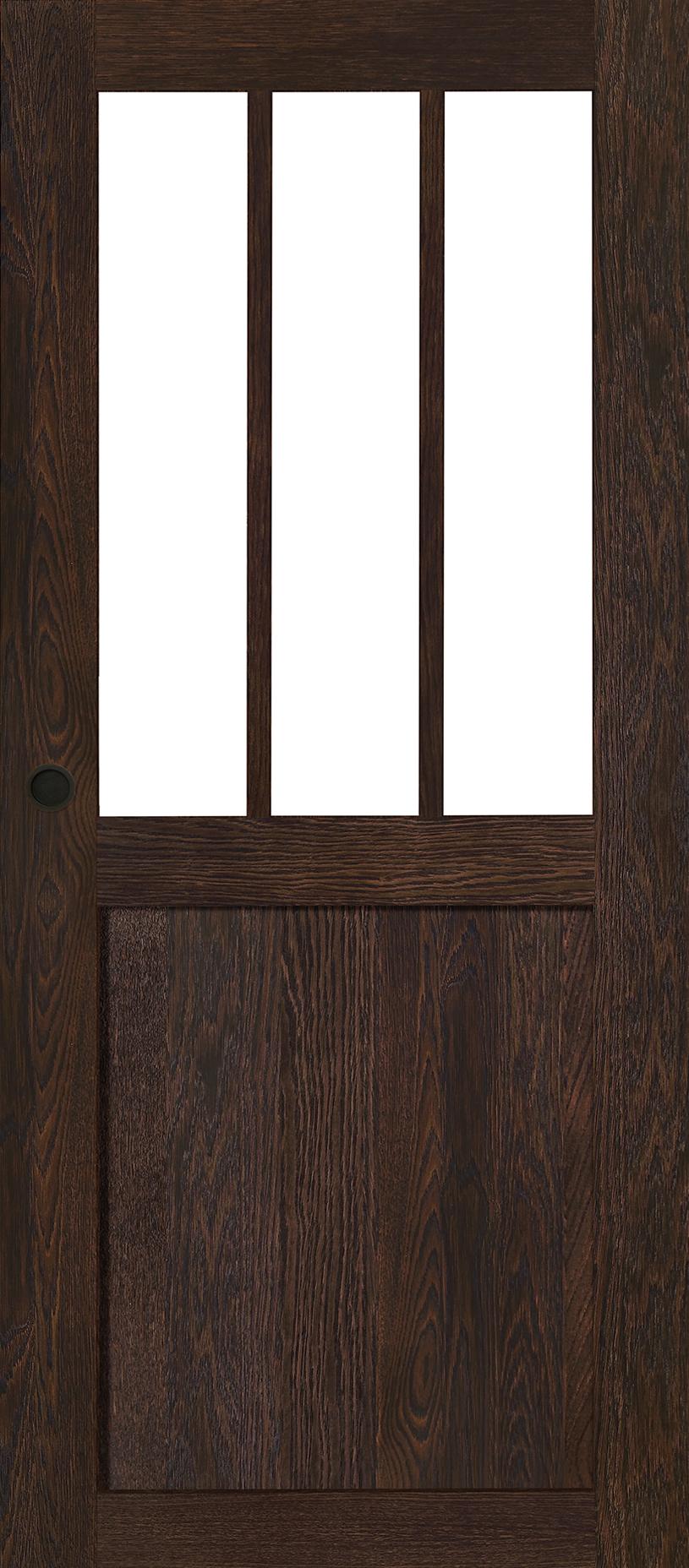 Porte Intérieure Bois Vitrée - Atelier Chêne sélectionné