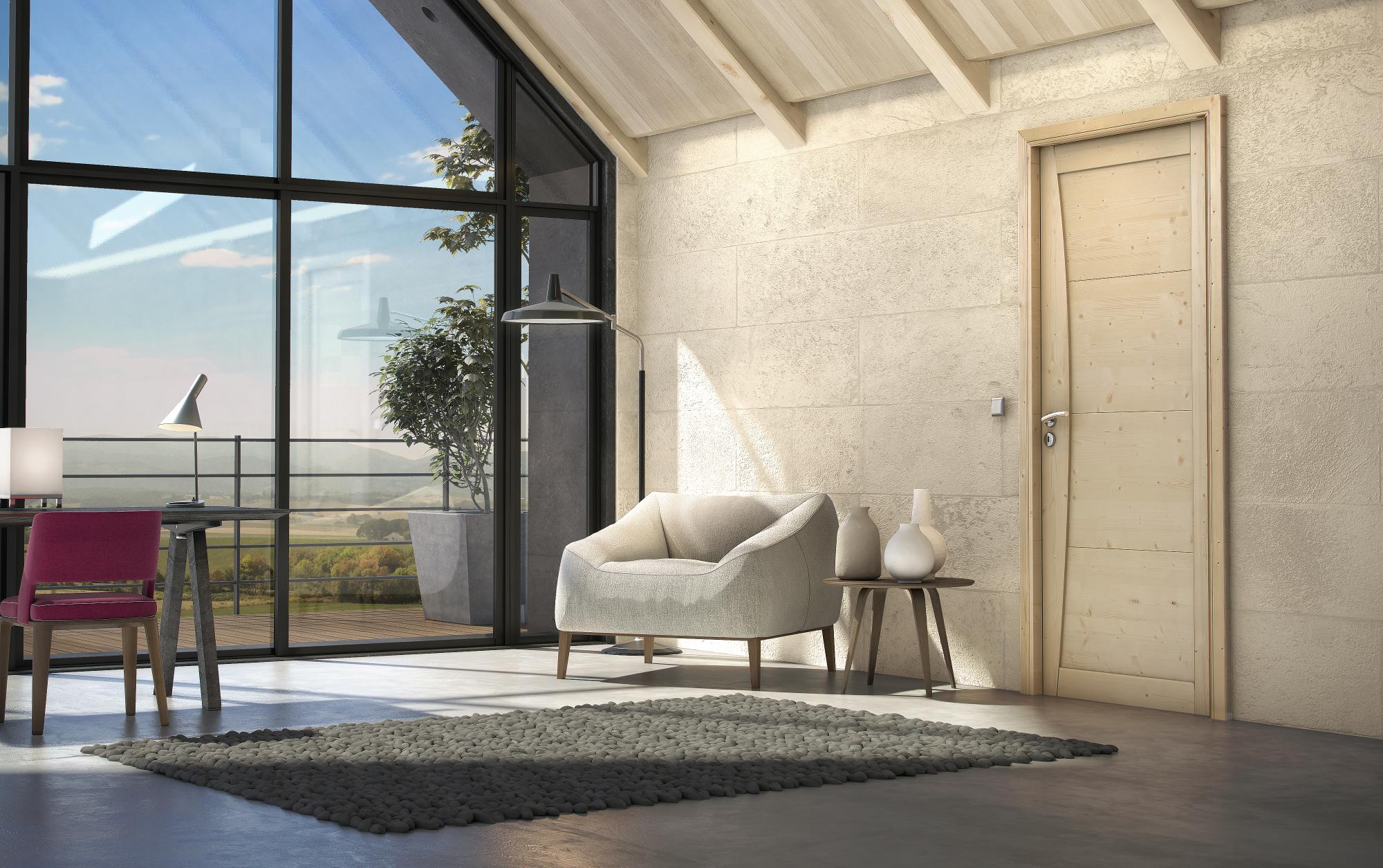 Porte intérieur style scandinave