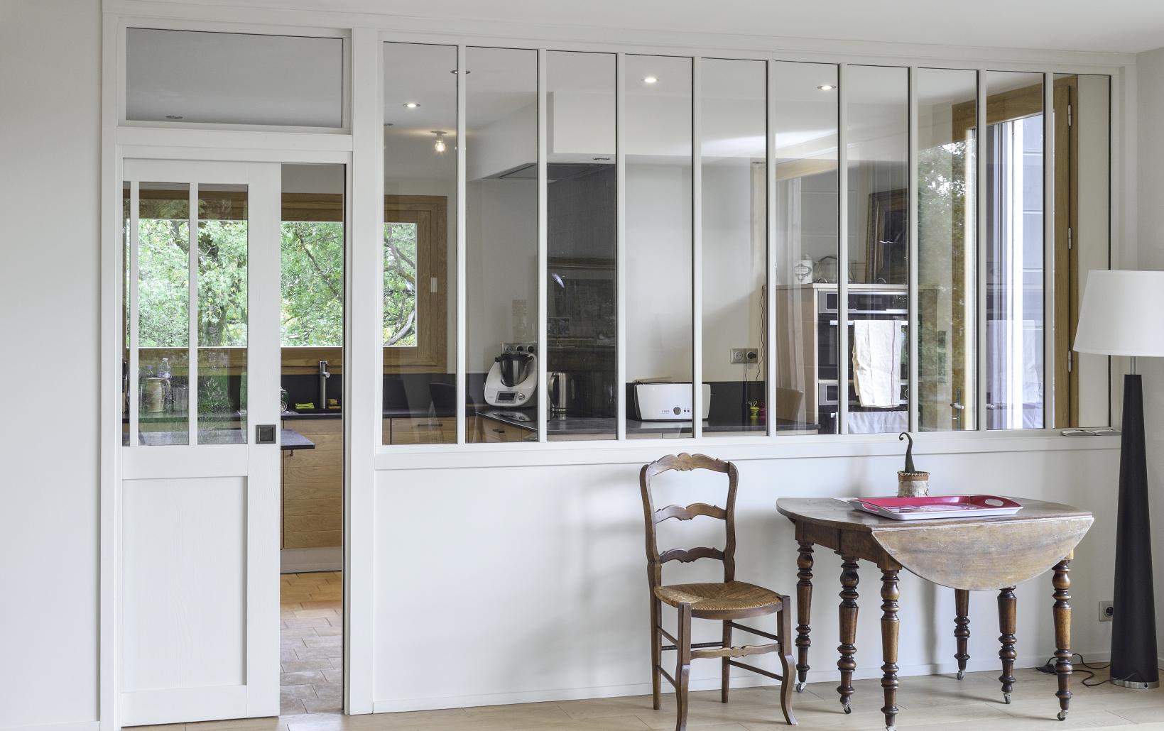 porte vitree type atelier