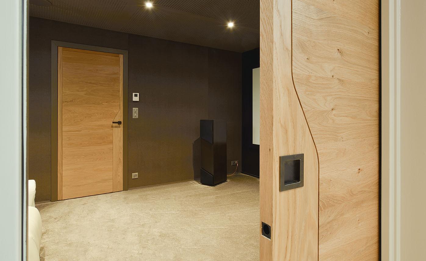 porte coulissante en chêne Rozière