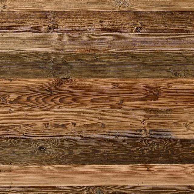 Exemple de finition sur Sapin texture brossée Echantillon sapin massif avec texture de bois brossé (en relief)