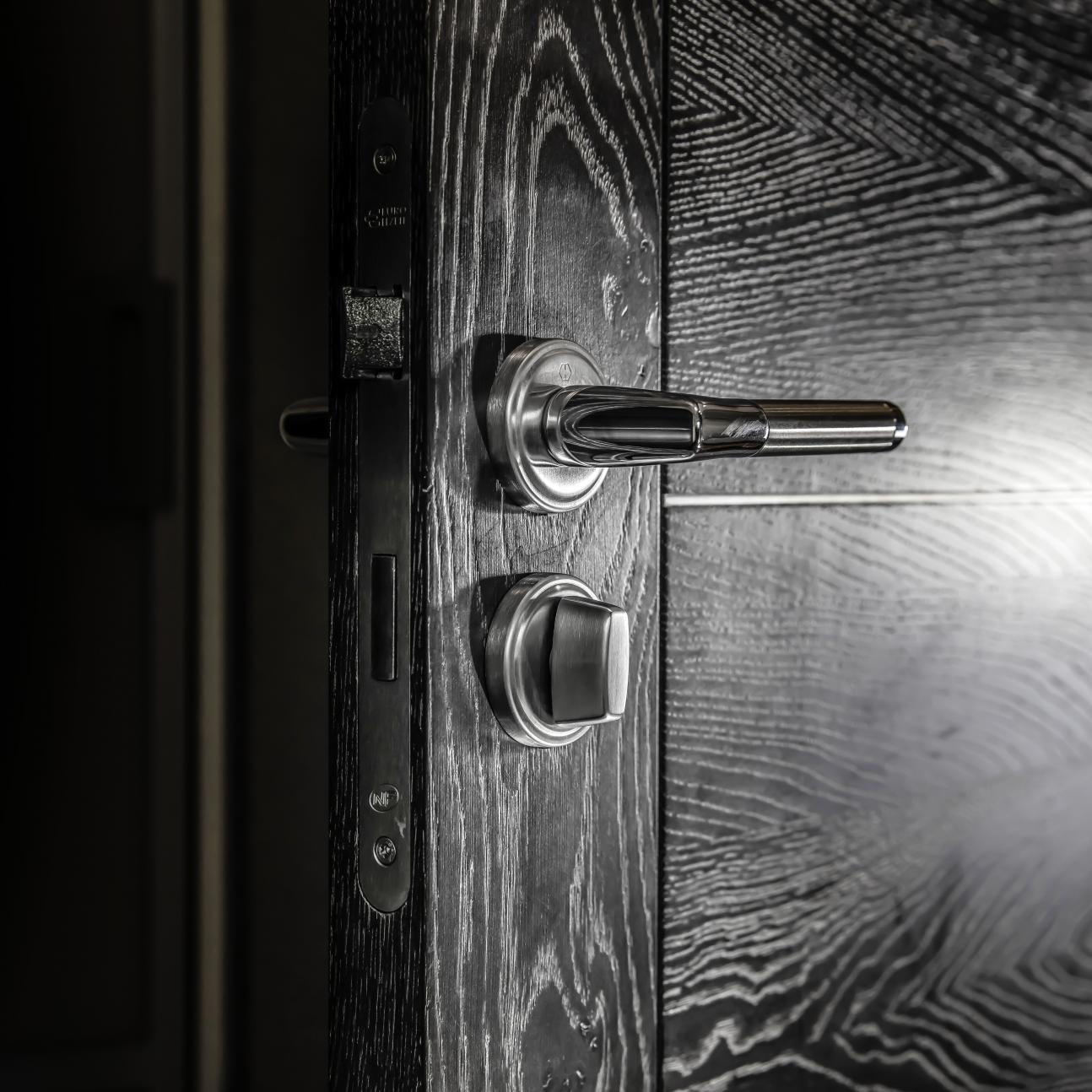 Serrure bec de cane à condamnation (BCC) Serrure bec de cane à condamnation pour porte de WC