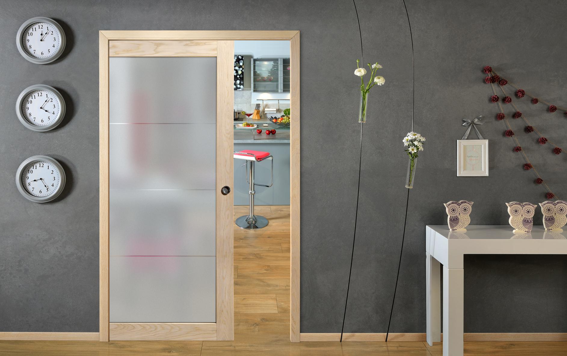 porte vitree coulissante